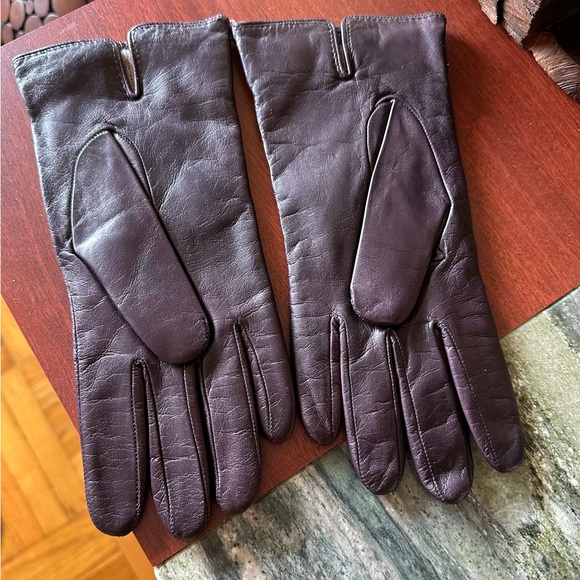 NWT PORTOLANO Italian LambskinLeather Cashmere lined Gloves s 8.Italy.Retail$150 - Picture 2 of 14